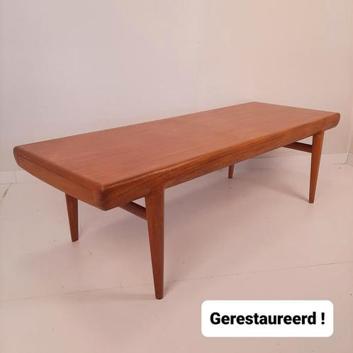 Vintage Deens design salontafel, Johannes Andersen, 1960s, Huis en Inrichting, Tafels | Salontafels, Ophalen of Verzenden