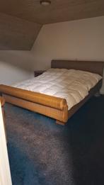 Tweepersoonsbed Auping - stijlvol en comfortabel!, Overige materialen, Gebruikt, Bruin, Example@example.com