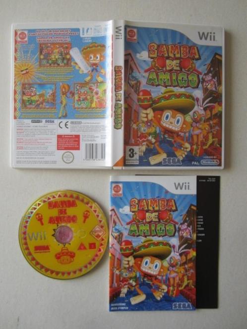 Samba De Amigo Nintendo Wii, Spelcomputers en Games, Games | Nintendo Wii, Zo goed als nieuw, Overige genres, 1 speler, Vanaf 3 jaar