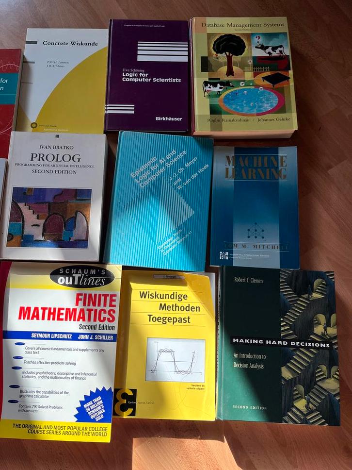 Oude AI Studieboeken - Diverse Titels, Boeken, Techniek, Gelezen, Overige onderwerpen, Ophalen of Verzenden