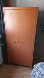 Metalen kleding kast, Ophalen, Met hangruimte, 50 tot 100 cm, Zo goed als nieuw