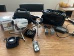 Handycam DCR DVD505E compleet, Audio, Tv en Foto, Videocamera's Digitaal, Full HD, Dvd, 20x of meer, Ophalen of Verzenden