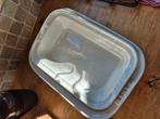Ovenschalen ovenschaal pyrex wit keuken sober, Ophalen of Verzenden, Zo goed als nieuw