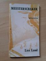 MEESTERSCHAKER Lies Land gedichten, Ophalen of Verzenden, Gelezen