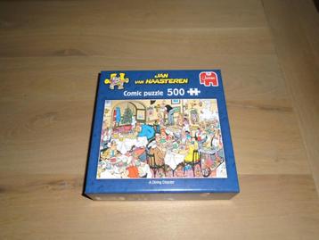 Jan van Haasteren puzzel: A dining disaster 500 stukjes beschikbaar voor biedingen
