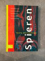 Boek: spieren tests en functies, Boeken, Studieboeken en Cursussen, Ophalen of Verzenden, Beta, Gelezen, HBO