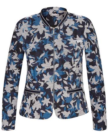 Rabe sportief klassiek stretchy jasje in blauw wit tinten 42 beschikbaar voor biedingen