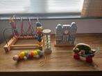 5 x baby peuter speelgoed motoriek Little Dutch e.a. hout, Ophalen of Verzenden, Gebruikt, Overige typen