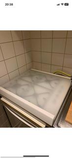 Bosch gas kookplaat wit met deksel, Ophalen, Zo goed als nieuw