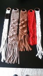Verschillende kleuren en maten macrame wanddecoratie, Ophalen of Verzenden, Nieuw