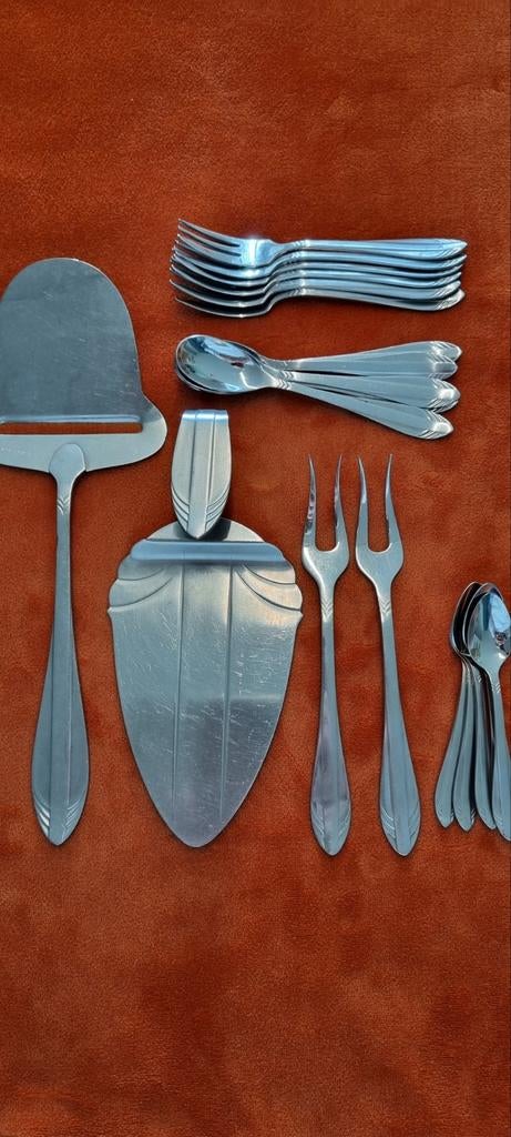 Gero Zilmeta 581 Visgraat, Huis en Inrichting, Keuken | Bestek, Ophalen of Verzenden, Rvs of Chroom