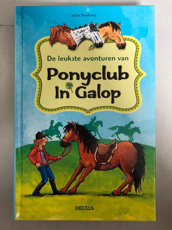 Ponyclub In Galop - Julia Boehme, Boeken, Kinderboeken | Jeugd | 10 tot 12 jaar, Zo goed als nieuw, Fictie, Ophalen of Verzenden