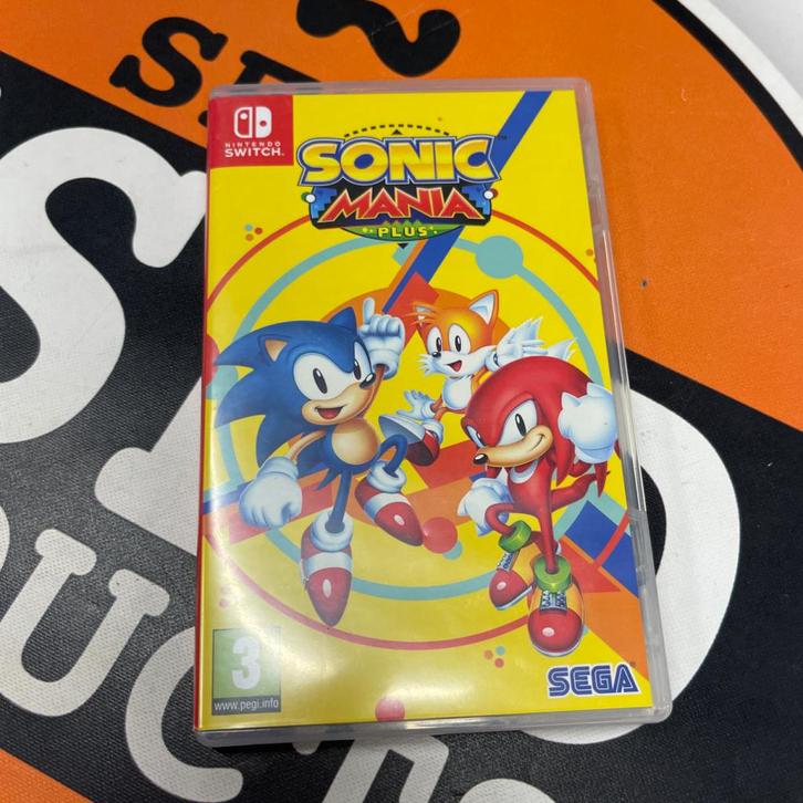 Nintendo Switch - Sonic Mania plus, Spelcomputers en Games, Spelcomputers | Nintendo Switch, Zo goed als nieuw