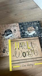 Handletter boeken 3 voor 10, Ophalen, Zo goed als nieuw, Boek of Gids