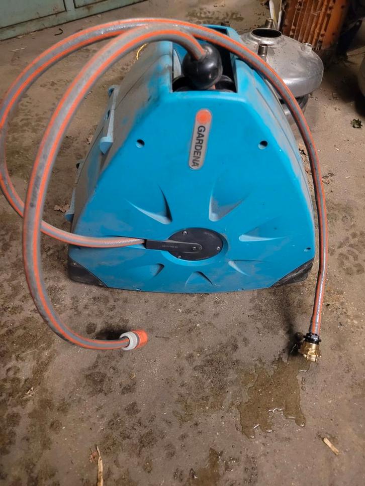 Gardena wandslang box, Tuin en Terras, Tuinslangen, Gebruikt, Ophalen of Verzenden