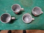 douwe egberts mokken grijs vier stuks, Antiek en Kunst, Antiek | Servies los, Ophalen of Verzenden