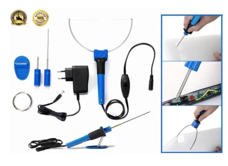 Piepschuimsnijder 3-in-1 + extra reservedraad, Doe-het-zelf en Verbouw, Gereedschap | Handgereedschap, Nieuw, Ophalen of Verzenden