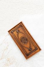 Antiek Vintage dienblad, Huis en Inrichting, Woonaccessoires | Dienbladen, Ophalen of Verzenden, Gebruikt, Rechthoekig, Hout