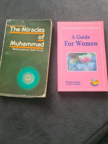 2 Boeken: The Miracles of Muhammad & A Guide For Women beschikbaar voor biedingen