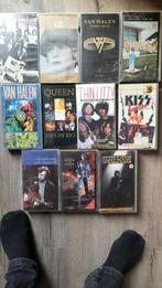 Diverse muziekvideo's te koop., Cd's en Dvd's, Cassettebandjes, Ophalen of Verzenden, Gebruikt, 2 t/m 25 bandjes
