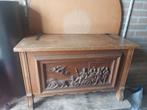 Dekenkist bijzettafel plantentafel schoenenkist, Huis en Inrichting, Woonaccessoires | Kisten, Ophalen, Minder dan 50 cm, Gebruikt