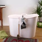 Zitbad Bath Bucket wit, Huis en Inrichting, Ophalen, Overige typen, 50 tot 100 cm, Zo goed als nieuw