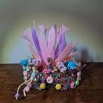Carnavals (skibril) Kroon met Snoepjes en Veren, Ophalen of Verzenden, Nieuw, Carnaval, Accessoires