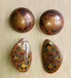 2 set klip oorbellen jaren '60, Ophalen of Verzenden