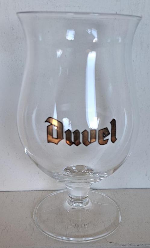 Duvel Glas bokaal op voet klein, Verzamelen, Biermerken, Gebruikt, Glas of Glazen, Duvel, Ophalen of Verzenden