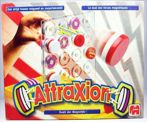 Attraxion , en vele andere spellen, Hobby en Vrije tijd, Gezelschapsspellen | Bordspellen, Zo goed als nieuw, Ophalen of Verzenden