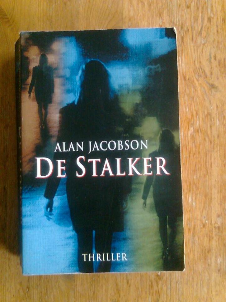 De Stalker, door Alan Jacobson, en andere thrillers, Boeken, Thrillers, Gelezen, Ophalen of Verzenden