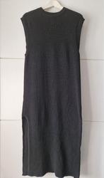 Lange zwarte gebreide jurk, Maat L, €7,00, Chiquelle, Zwart, Maat 42/44 (L), Ophalen of Verzenden
