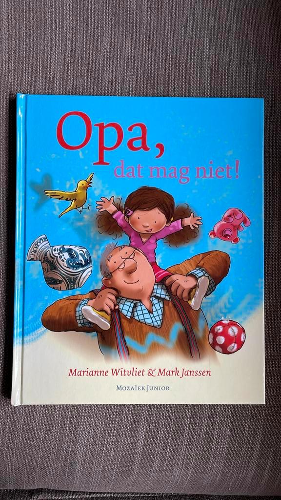 Marianne Witvliet - Opa, dat mag niet!, Boeken, Kinderboeken | Baby's en Peuters, Gelezen, Ophalen of Verzenden