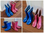 Set (2 paar) roze en blauwe regenlaarzen maat 41, Ophalen of Verzenden, Zo goed als nieuw, Accessoires