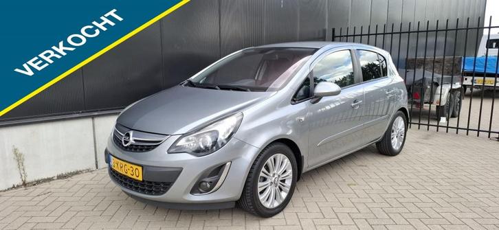 Opel Corsa VERKOCHT 1eig Navi ECC PDC NA 1.4-16V Cosmo, Auto's, Opel, Bedrijf, Corsa, ABS, Adaptieve lichten, Airbags, Airconditioning