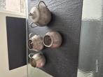 4 Tinnen potjes, Ophalen