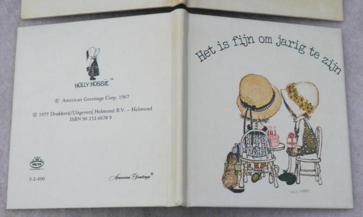 Het is fijn om jarig te zijn - Holly Hobbie (6e druk 1979), Verzamelen, Retro, Overige typen, Ophalen of Verzenden