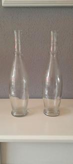 Vintage Glazen Flessen - Set van 2, Ophalen of Verzenden
