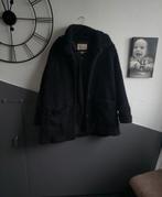 Wollige jas, Kleding | Dames, Jassen | Winter, Ophalen, Zwart, Maat 46/48 (XL) of groter, Gedragen