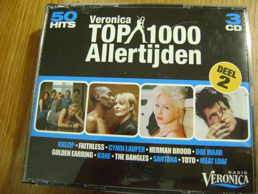 CD - Veronica Top 1000 Allertijden deel 2, Ophalen of Verzenden, Gebruikt, Pop