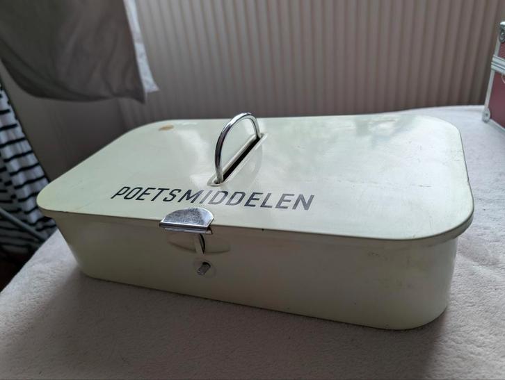 Brabantia schoenpoets"trommel", Antiek en Kunst, Antiek | Emaille, Ophalen of Verzenden