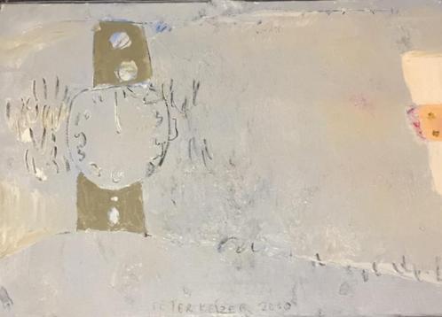 Peter Keizer - "Tijd heelt" (no 3) - origineel werk uit 2000, Antiek en Kunst, Kunst | Schilderijen | Modern, Ophalen of Verzenden