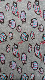 Knitt owls, Hobby en Vrije tijd, Stoffen en Lappen, 120 cm of meer, Ophalen of Verzenden, Zo goed als nieuw, Katoen