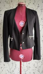 SUPERTRASH Zwarte Blazer maat M ( Nieuw), Maat 38/40 (M), Supertrash, Zwart, Nieuw