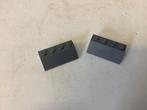 Lego dakpan 2x4 donker grijs, Ophalen of Verzenden, Gebruikt, Losse stenen, Lego
