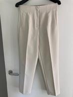 Geklede pantalon creme Zara M als nieuw, Ophalen of Verzenden, Zo goed als nieuw, Maat 38/40 (M), Beige