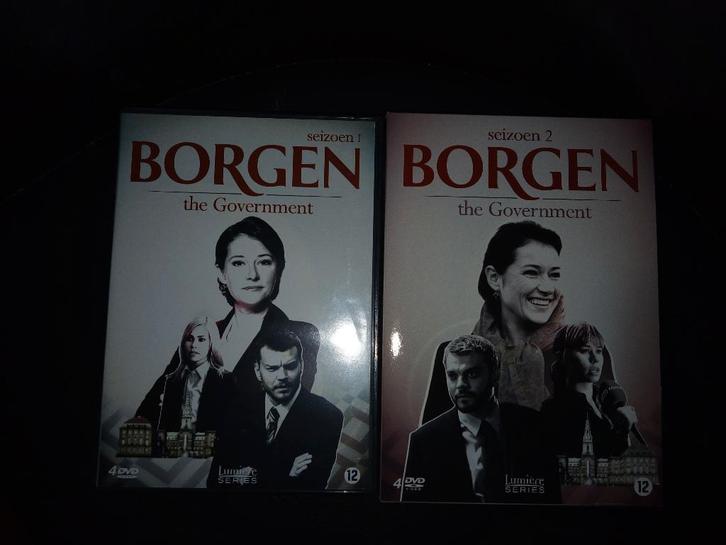 dvd's borgen seizoen 1 en 2 (The Government), Cd's en Dvd's, Dvd's | Thrillers en Misdaad, Gebruikt, Detective en Krimi, Vanaf 12 jaar