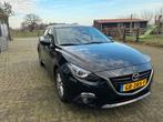 Mazda 3 Skyactive-g 120 pk 2015 Zwart, Auto's, Voorwielaandrijving, Stof, Zwart, 4 cilinders