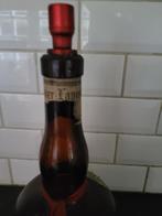 Vintage grote lege fles Grand Marnier mancave, Verzamelen, Glas en Borrelglaasjes, Heikant 21 Kaatsheuvel, Gebruikt, Overige typen