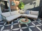 Mooie loungeset - Karwei, aluminium, Tuin en Terras, Tuinsets en Loungesets, Ophalen, 5 zitplaatsen, Bank, Aluminium